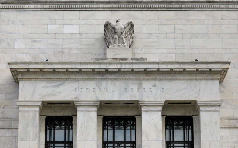 Fachada da sede do Federal Reserve em Washington, DC