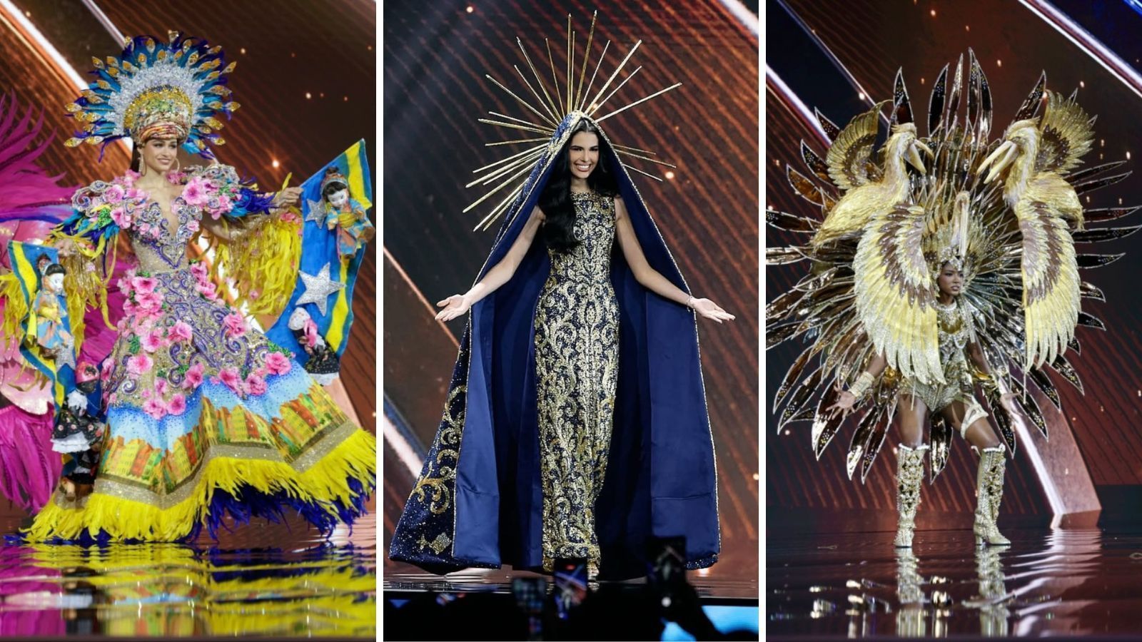 Candidatas ao Miss Universo 2025 desfilam com trajes típicos