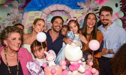 Sabrina Sato e Duda Nagle celebram aniversário da filha Zoe; veja fotos