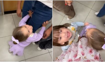 Filhas de Virginia têm crise de ciúme e não deixam babá chegar perto da mãe