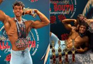 Filho de Carla Perez vence campeonato de fisiculturismo: "Nosso bebezinho"
