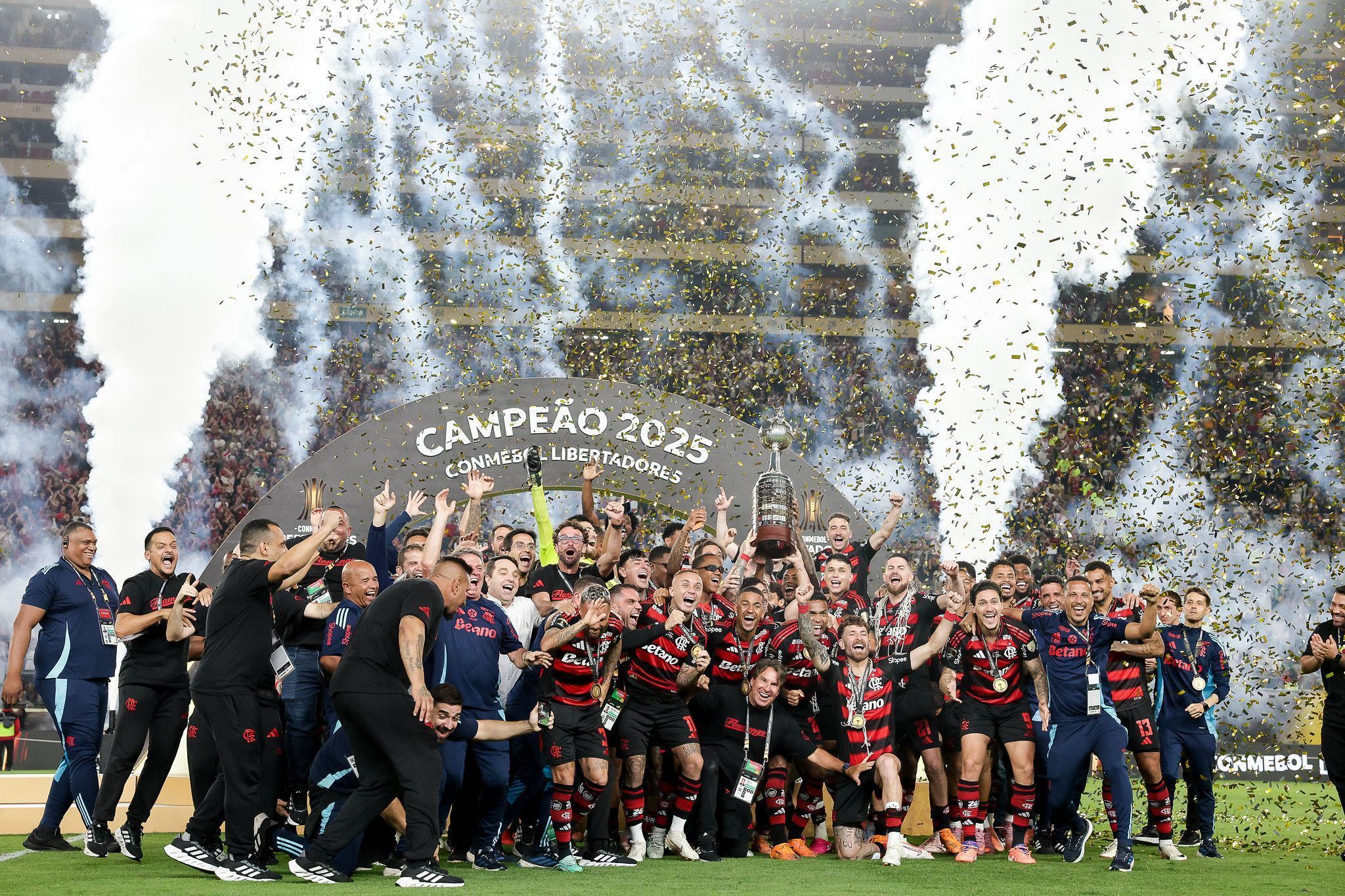 Flamengo campeão da Libertadores 2025