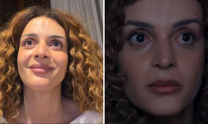 Gabriela Loran chora após cena de Viviane e Leo em "Três Graças"; veja
