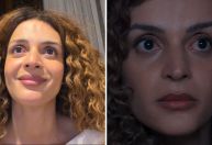 Gabriela Loran chora após cena de Viviane e Leo em "Três Graças"; veja
