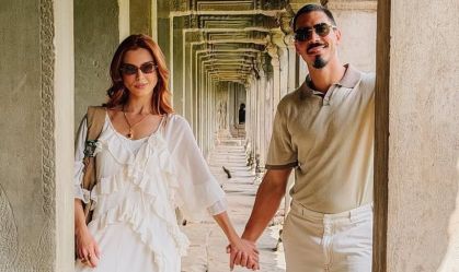 Giovanna Lancellotti e Gabriel David curtem lua de mel; veja fotos