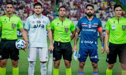 Fortaleza acusa erro de árbitro contra o Grêmio e exige providências da CBF