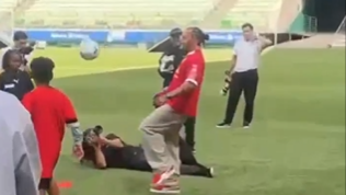 Lewis Hamilton participou de evento em São Paulo