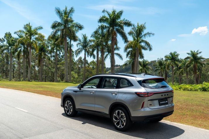 Novo Haval H6 não tem alterações na traseira • Divulgação