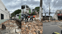 SP: Estacionamento onde muro desabou no Brás não tinha licença para operar