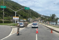 Ventos de mais de 70 km/h fecham avenida Niemeyer e ciclovia Tim Maia no RJ