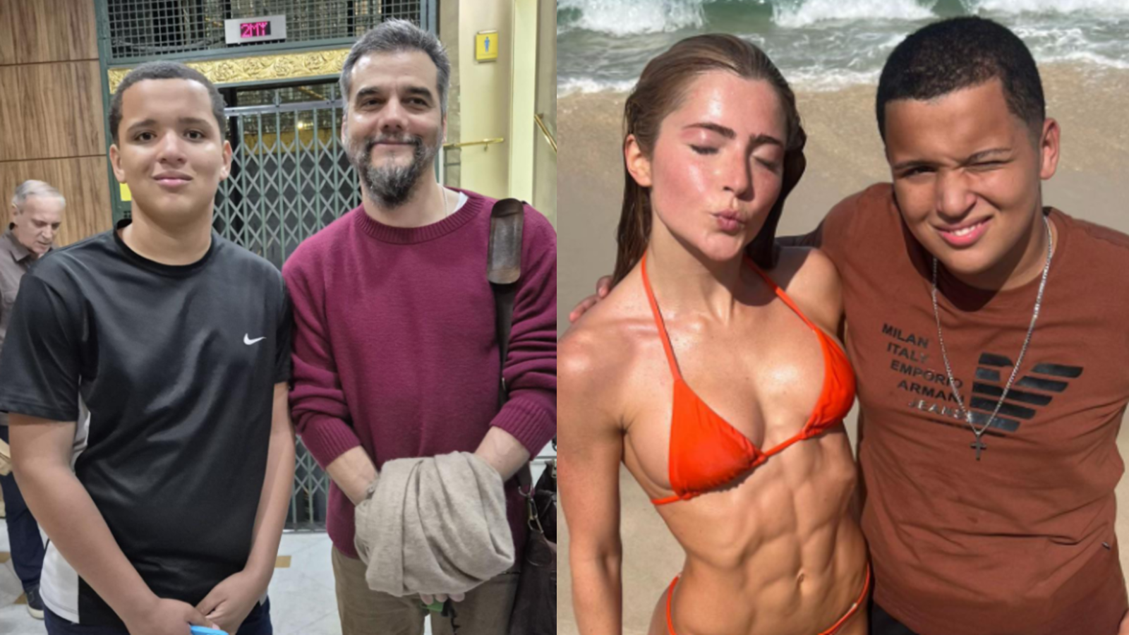Tawan viralizou ao buscar famosos para tirar foto