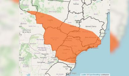Inmet emite alerta laranja de perigo para tempestades em 3 regiões do país