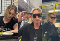 Do PF ao busão: veja o rolê do ator de "Stranger Things" em SP