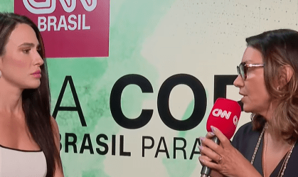 Precisamos de mais mulheres nos espaços de decisão e poder, diz Janja à CNN