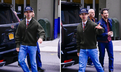 Gravatas e calça jeans: entenda a tendência resgatada por Joe Jonas