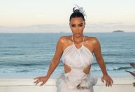 Kim Kardashian abre álbum de fotos da viagem pelo Brasil; veja