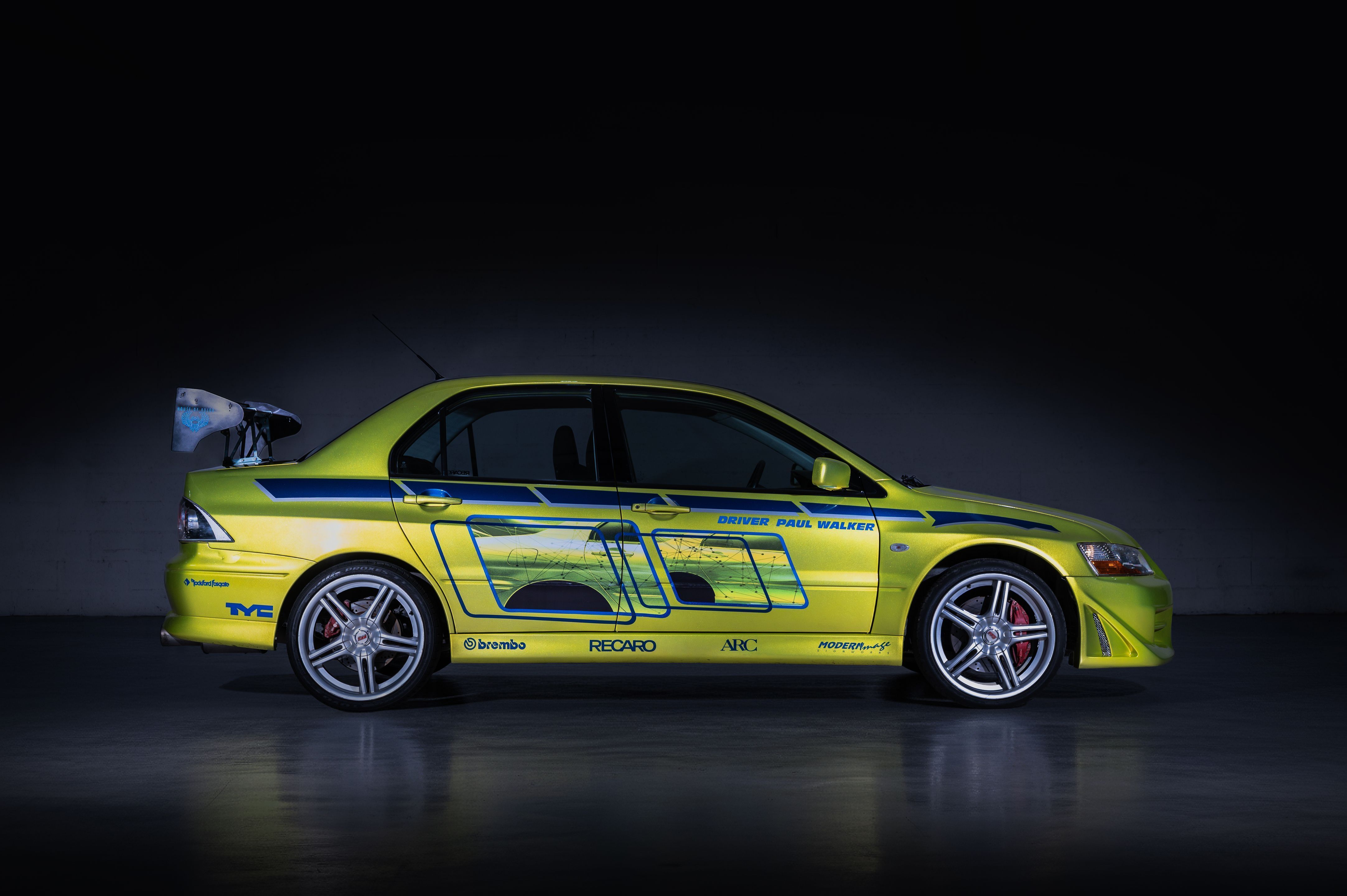 Mitsubishi Lancer Evolution usado no filme Velozes e Furiosos • Bonhams Cars/Divulgação