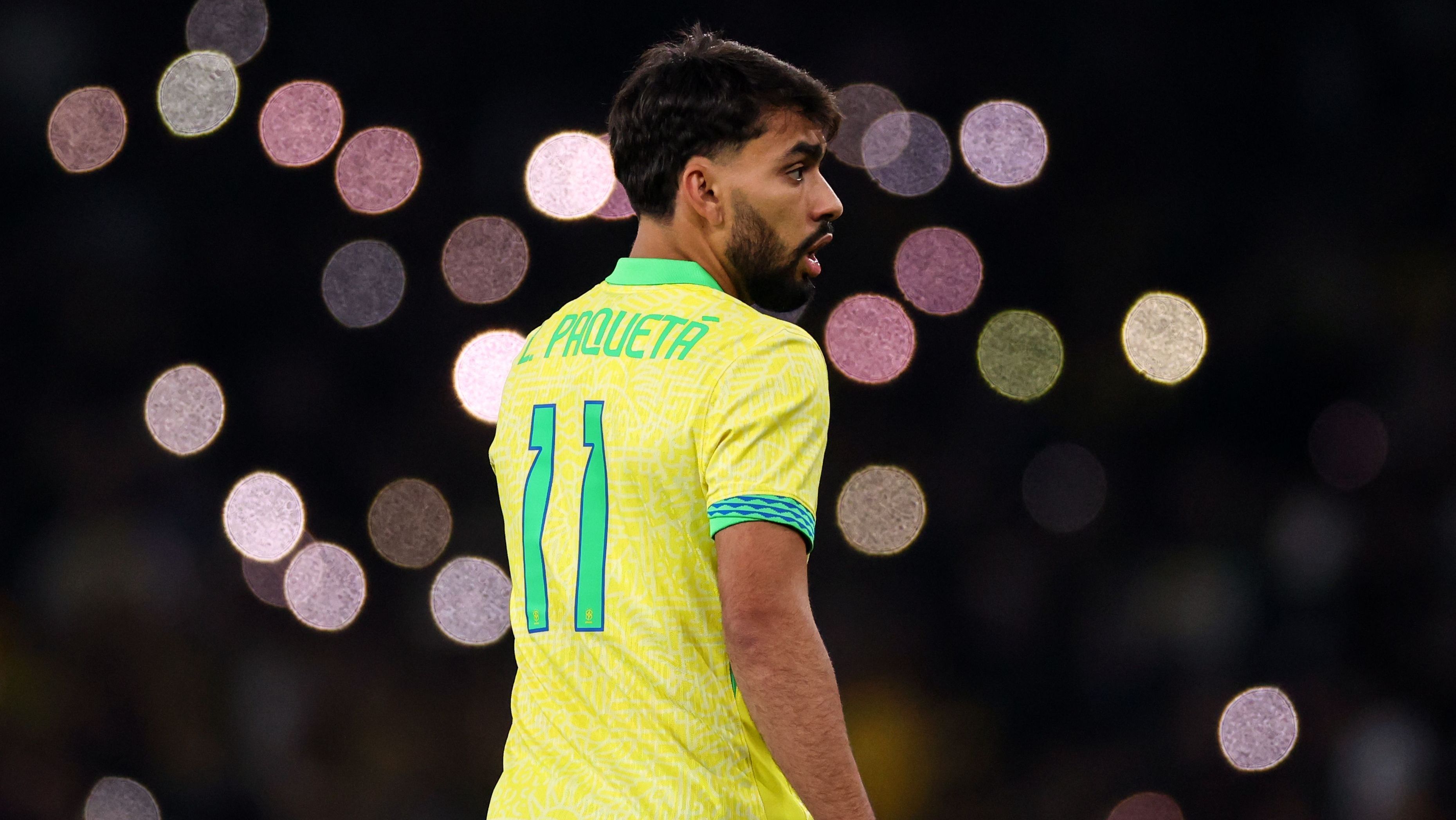 Lucas Paquetá, jogador da Seleção Brasileira