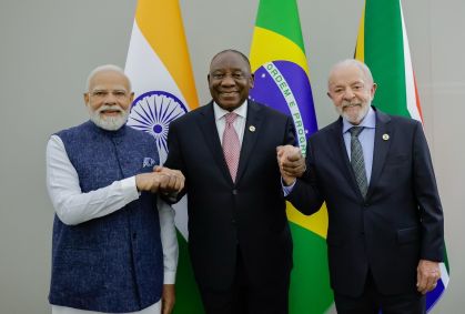 IBAS: Com Índia e África do Sul, Lula defende fortalecimento do Sul global