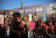 Manifestação testa novo esquema de segurança da COP30