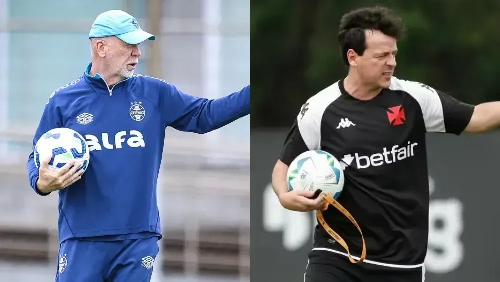 Mano Menezes e Fernando Diniz se enfrentam em rodada do Brasileirão