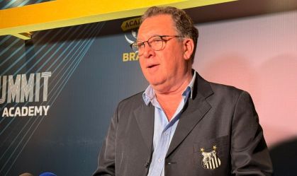 Marcelo Teixeira, presidente do Santos
