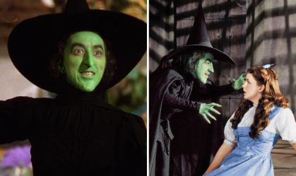 Margaret Hamilton em "O Mágico de Oz"