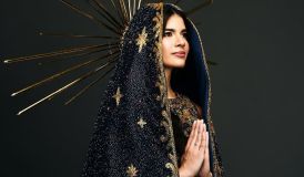 Miss Universo 2025: brasileira usa traje de Nossa Senhora Aparecida