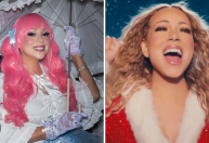 Descongelou! Mariah Carey está pronta para Natal após Halloween com gêmeos