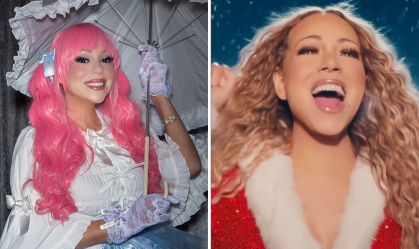 Descongelou! Mariah Carey está pronta para Natal após Halloween com gêmeos