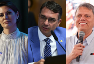 Pesquisa: entre Michelle e Flávio, Tarcísio tem menor rejeição na direita