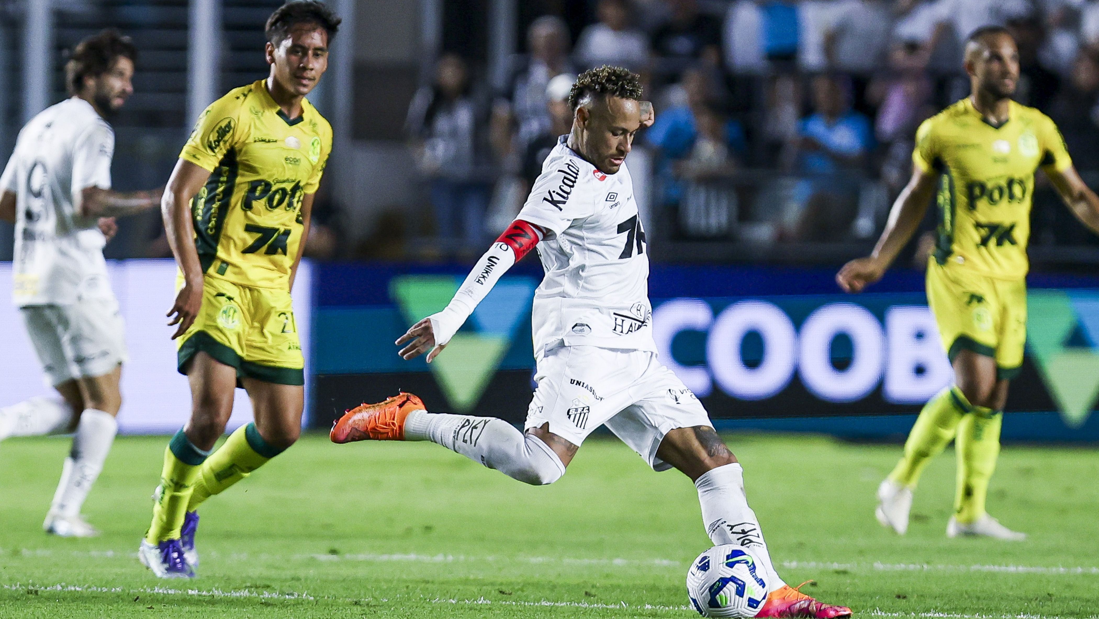 Neymar em Santos 1 x 1 Mirassol