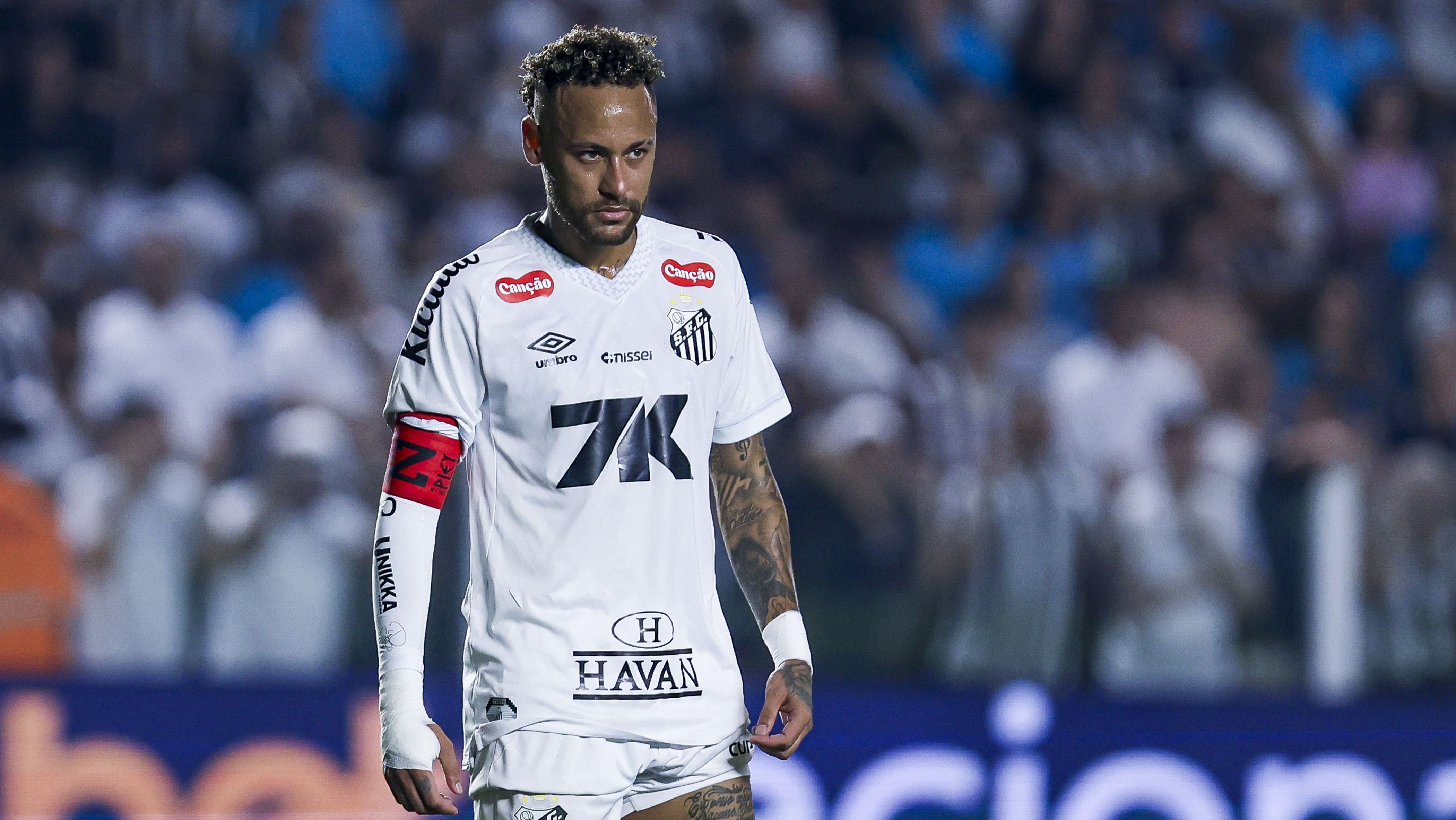 Neymar, jogador do Santos