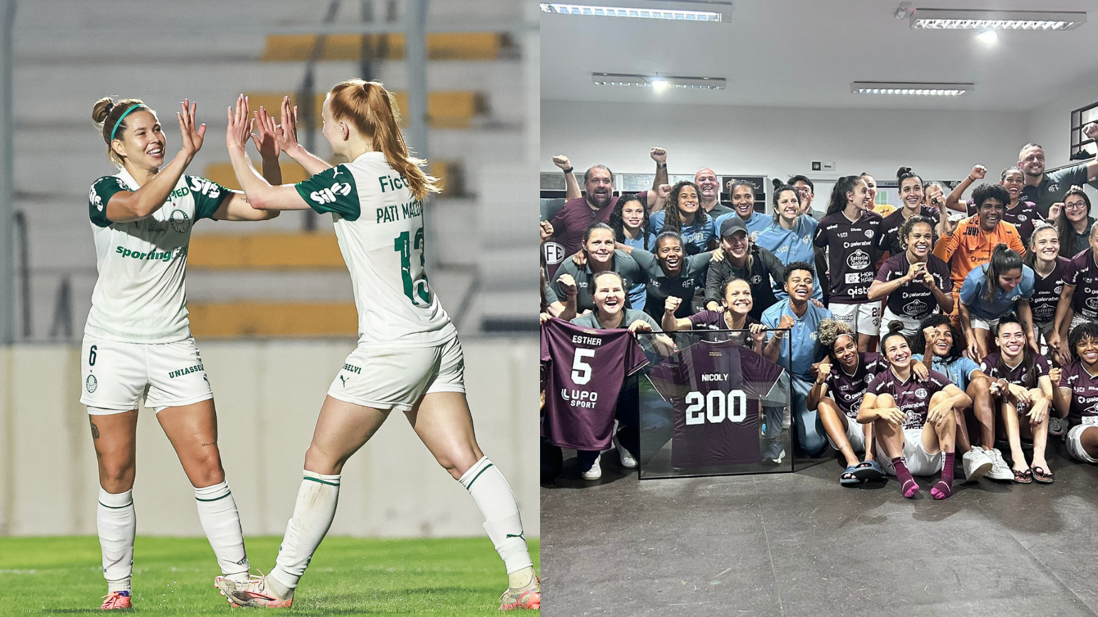Palmeiras e Ferroviária se classificaram à final da Copa do Brasil Feminina