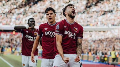 Paquetá comemora gol pelo West Ham sobre o Newcastle na Premier League