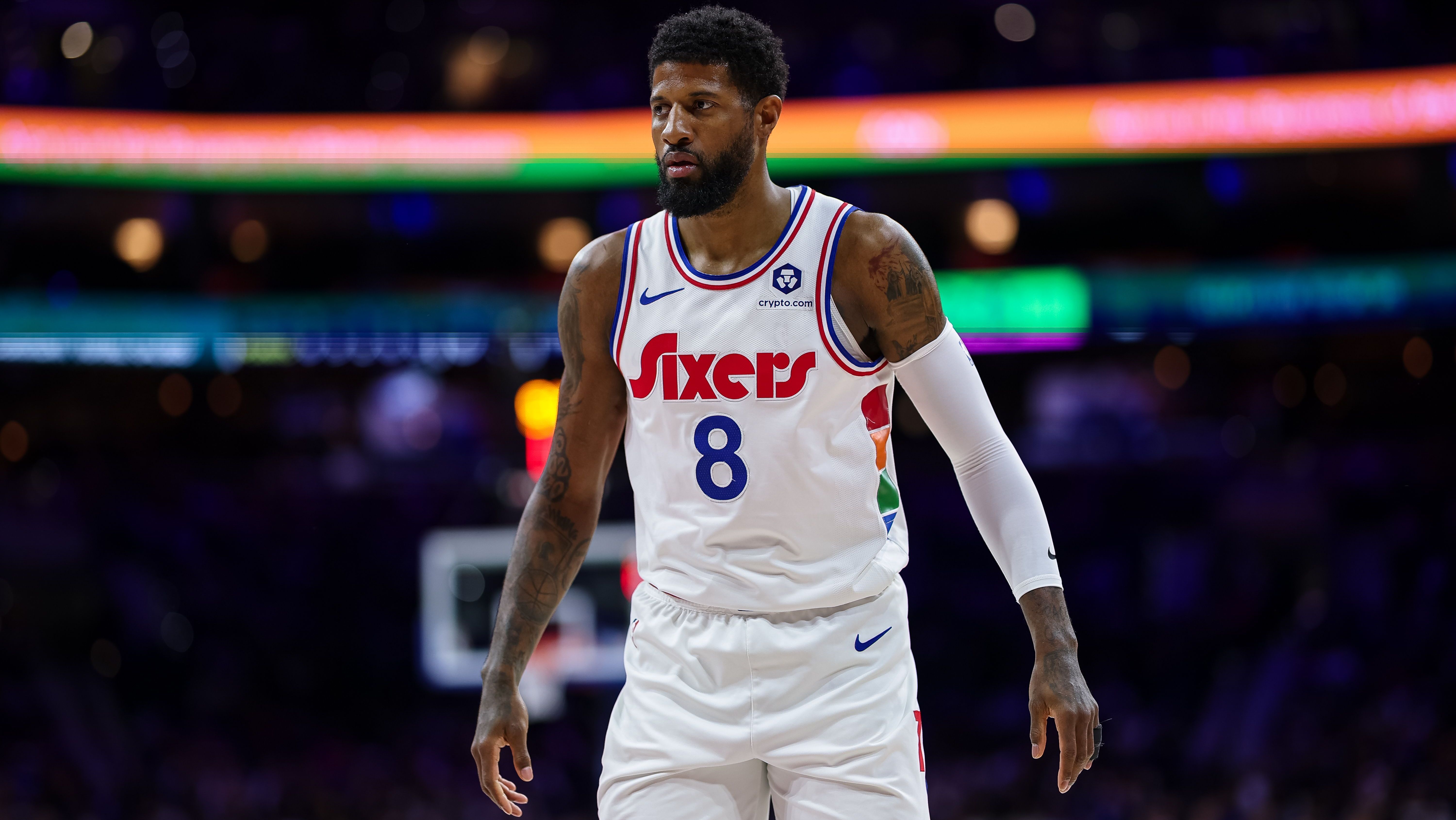 Paul George, jogador do Philadelphia 76ers, da NBA