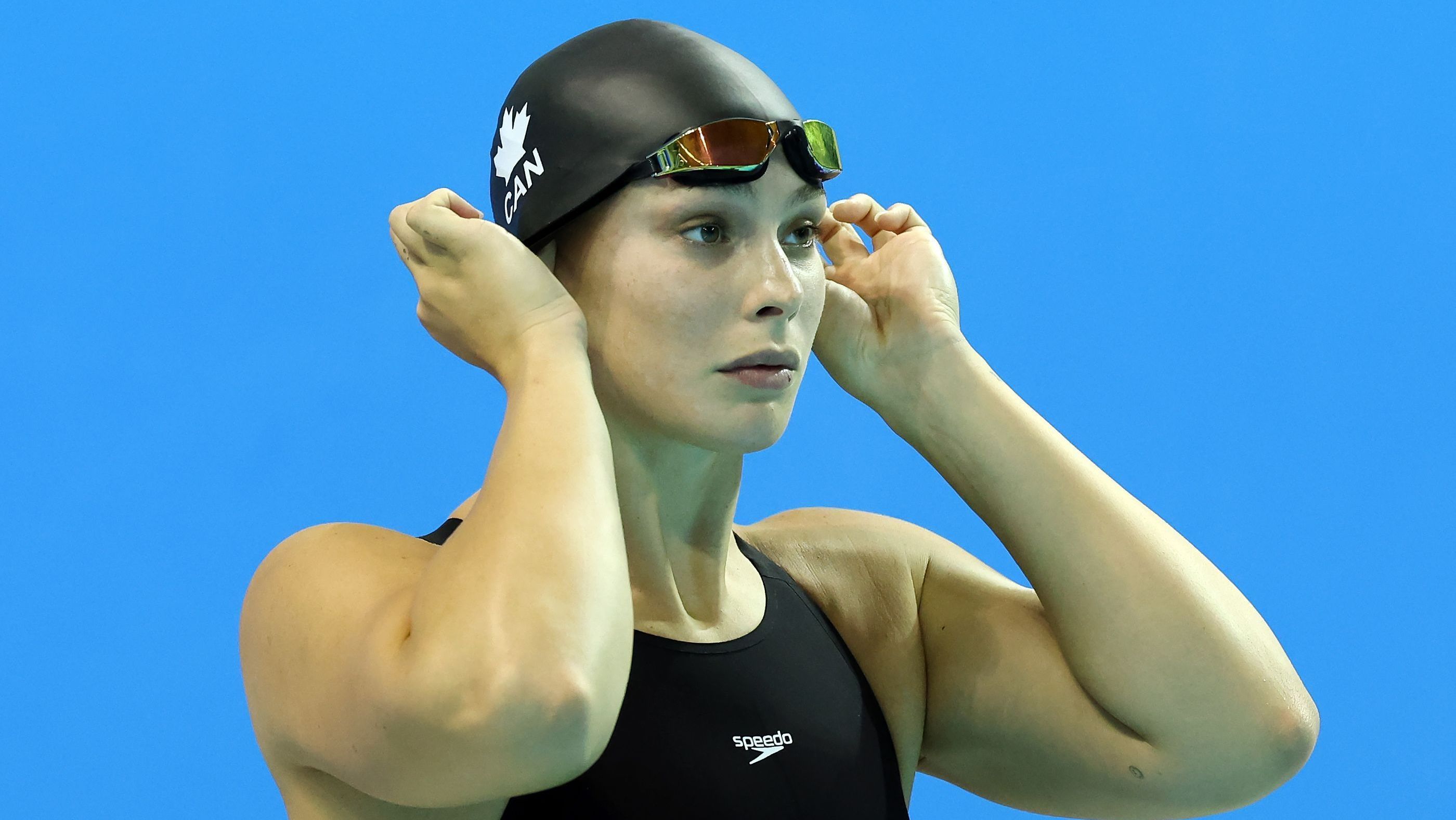 Penny Oleksiak, nadadora canadense