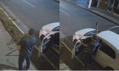 Vídeo: policial é preso após urinar na calçada e dar tiro pro alto em SP