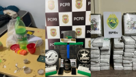 Quadrilha que movimentava 1,5 toneladas de drogas é alvo de operação no PR