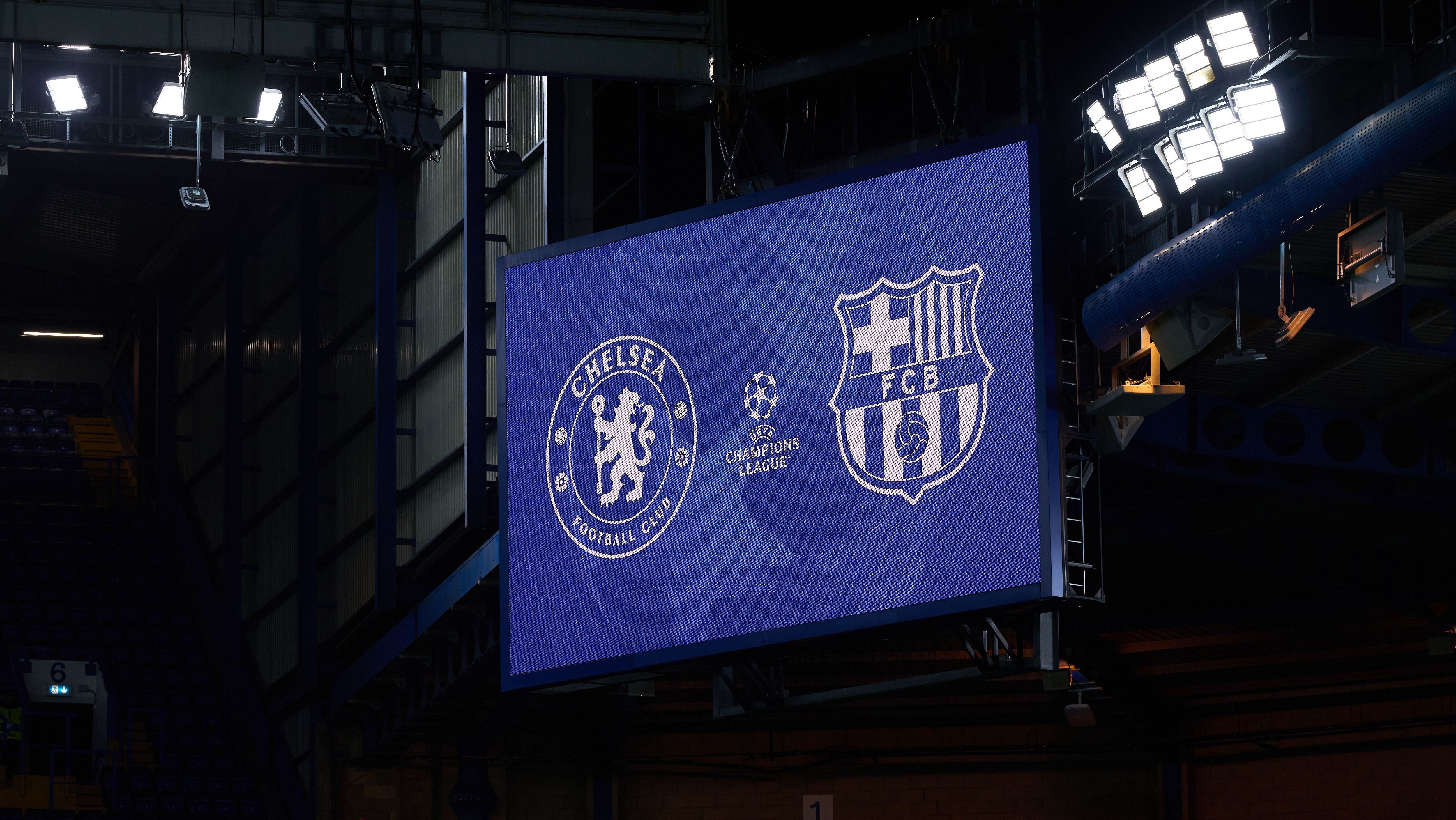 Chelsea e Barcelona se enfrentam na Champions League