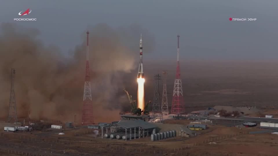 Plataforma de lançamento de Baikonur foi danificada após o lançamento de uma nave russa Soyuz rumo à ISS