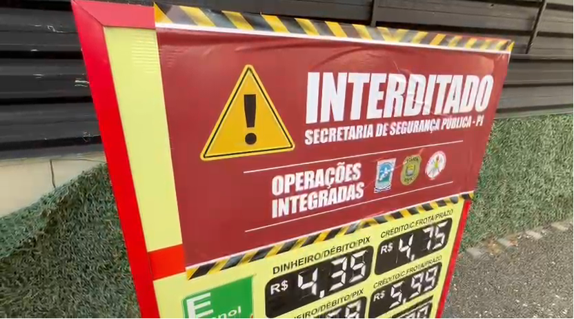 POSTO INTERDITADO OPERAÇÃO CARBONO OCULTO