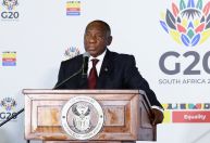 Presidente da África do Sul brinca sobre ausência dos EUA ao encerrar G20