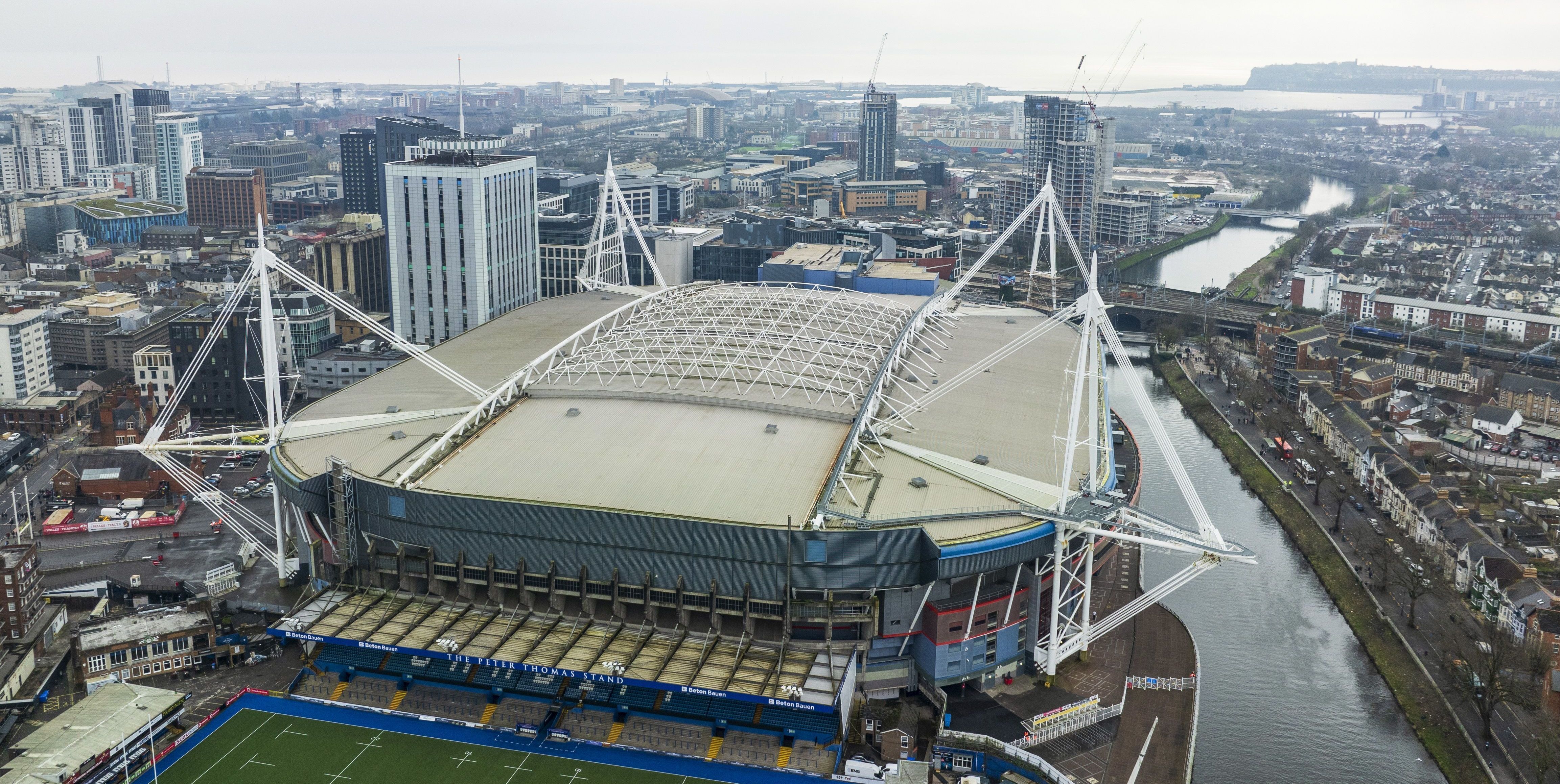 Principality Stadium, em Cardiff, no País de Gales