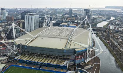 Principality Stadium, em Cardiff, no País de Gales