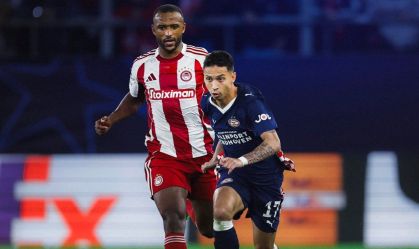 PSV marca nos acréscimos, e empata com o Olympiacos pela Champions