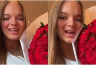 Rafa Justus mostra buquê de flores que ganhou de "pessoa especial"