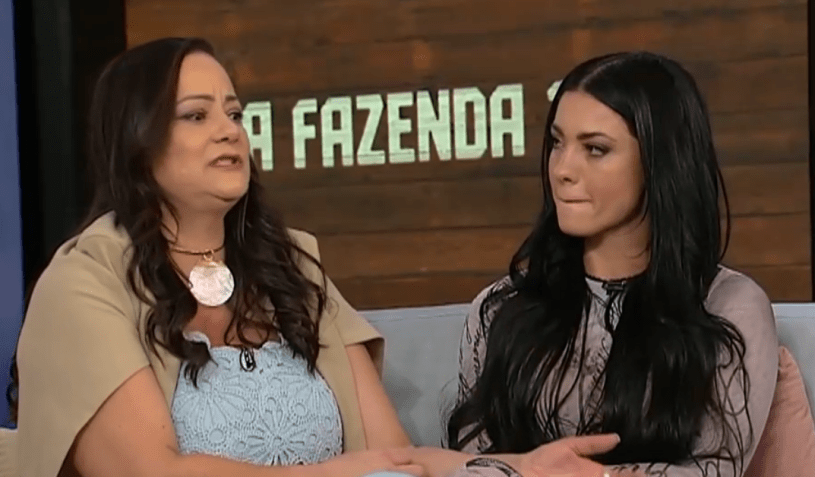 Rayane Figliuzzi reencontrou a mãe, Andressa, fora de "A Fazenda 17" • Reprodução/Record