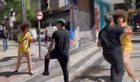 Deputado do PT troca socos em briga de rua em Curitiba