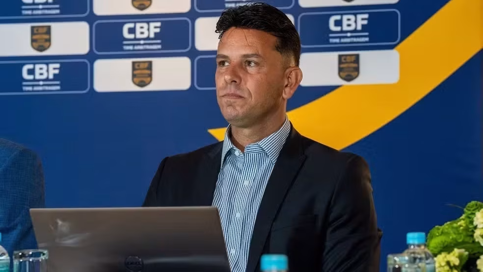 Rodrigo Martins Cintra, presidente da Comissão de Arbitragem da CBF • Foto: Jo Marconne/ CBF